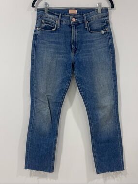 MOTHER Mid Rise Ankle Dazzler Ankle